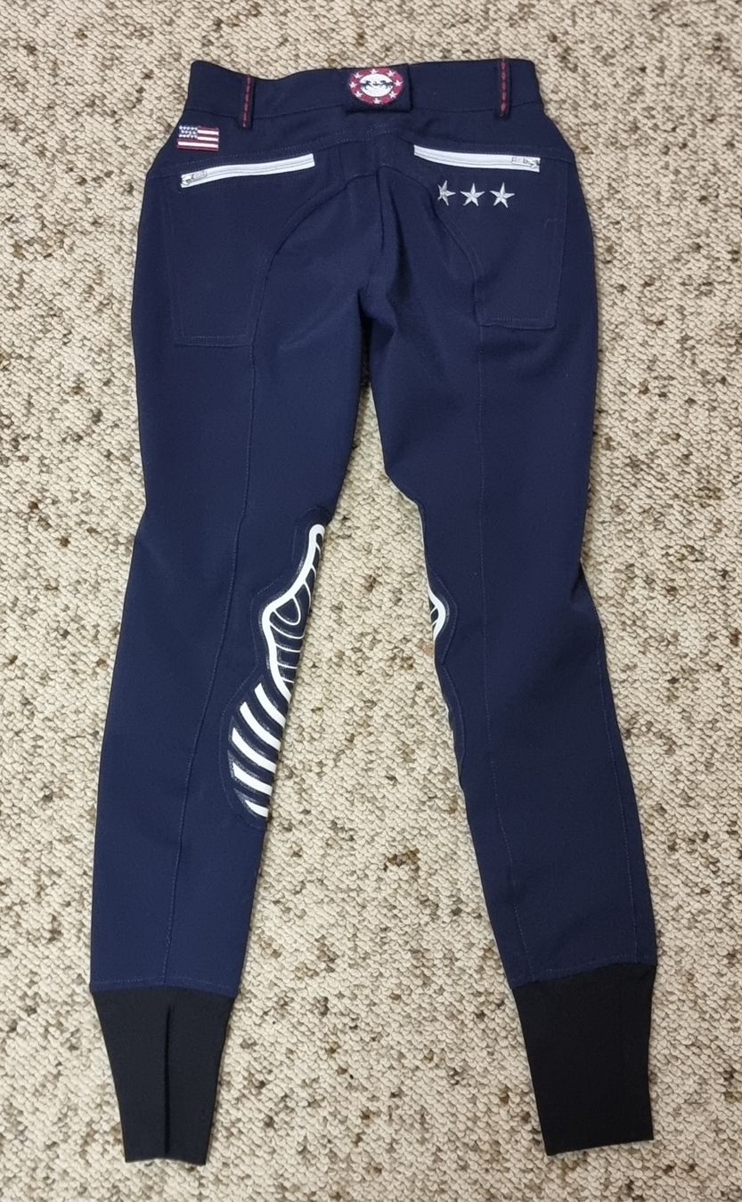 Pantaloni: Kinder Reithose Turnierhose – Usato da Ettingen venduto da ssc_dsr2 1
