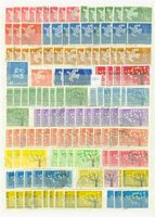 9 Album-Seiten EUROPA UNION  grosse Sammlung  (AX261)