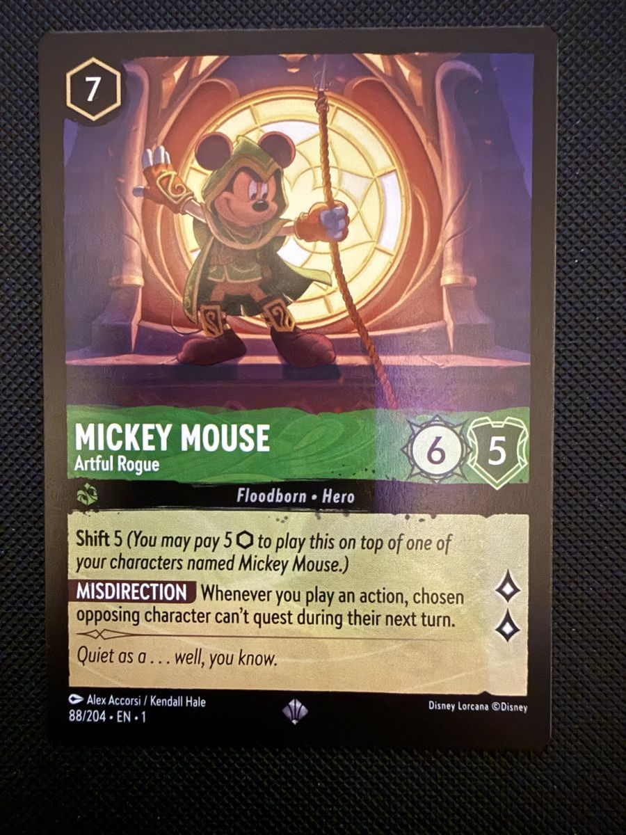 Disney Cartes à collectionner: Mickey Mouse - Artful Rogue – Neuf (Voir description) à Allenwinden par nam_1988