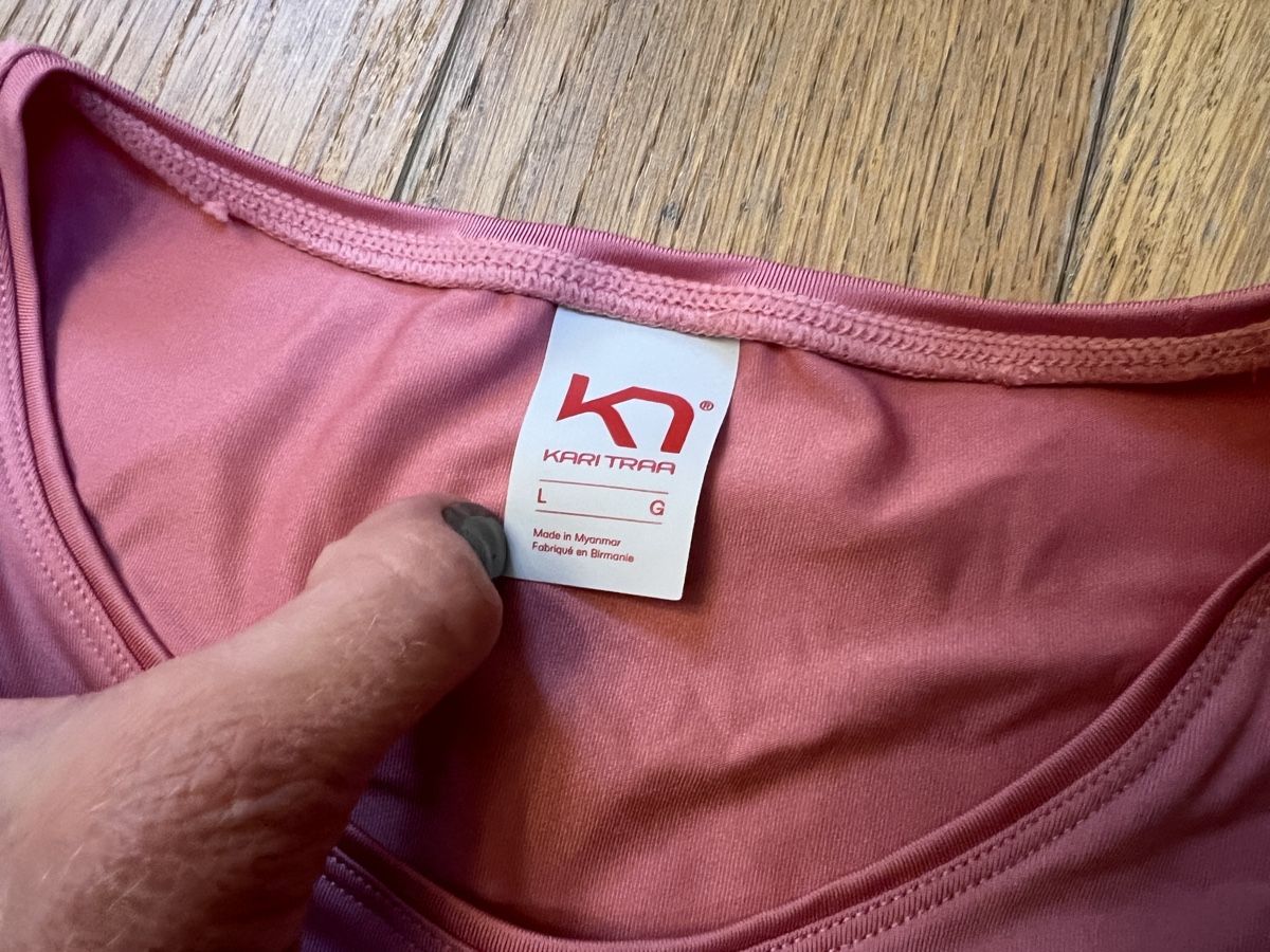 T-shirt: KARI TRAA Langarmshirt, Grösse L – Nuovo (secondo la descrizione) da St. Gallen venduto da haus3792 1