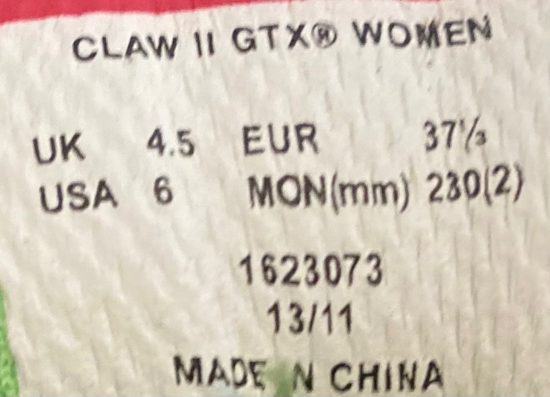 Mammut Chaussures femmes: Mammut Wanderschuhe Trekkingschuhe Gr 37.5 – D'occasion à Birrwil par Bendegriz 3