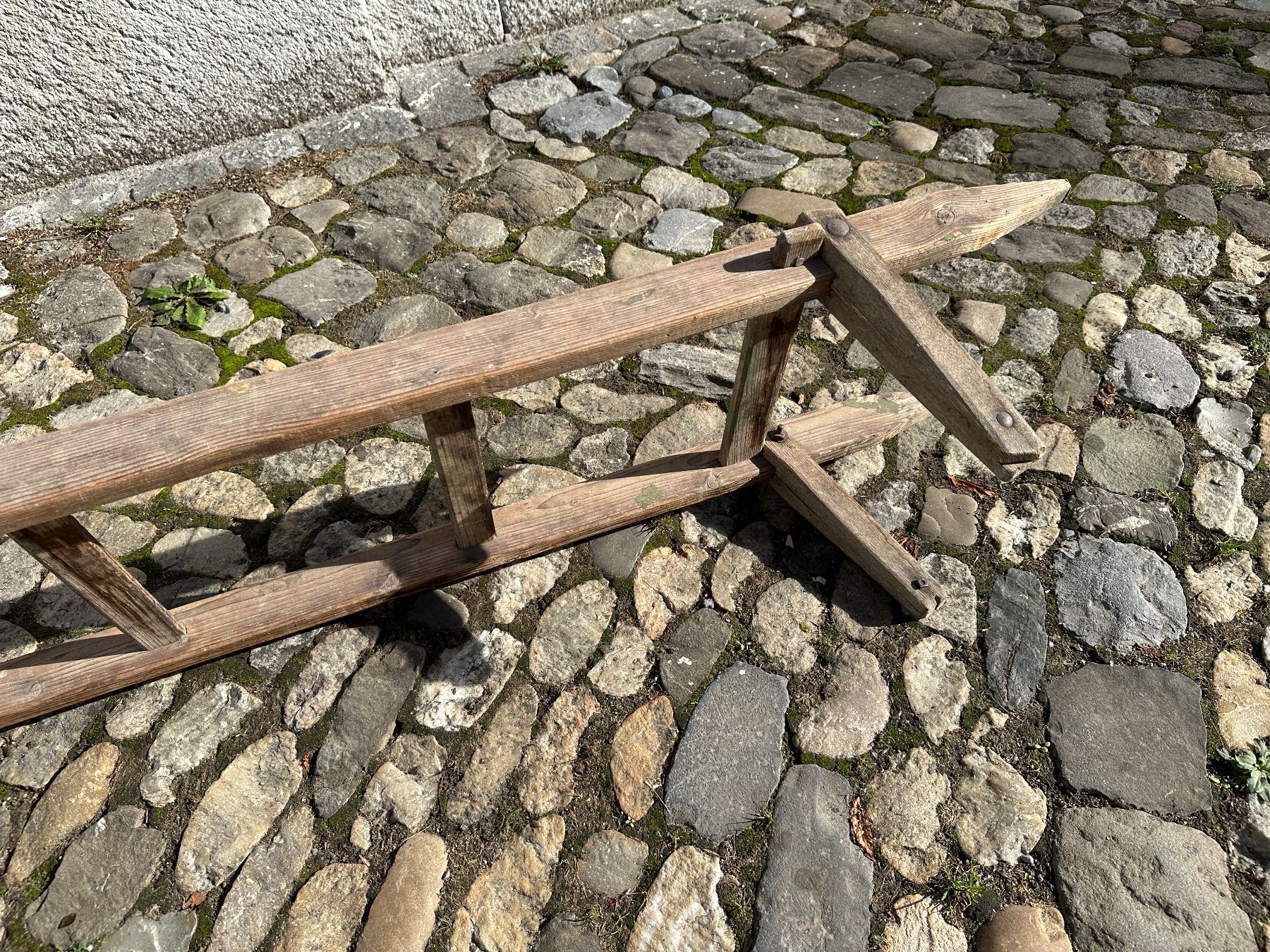 Scale: grosse Holzleiter Sprossenleiter – Usato da Zürich venduto da atlantis77 5