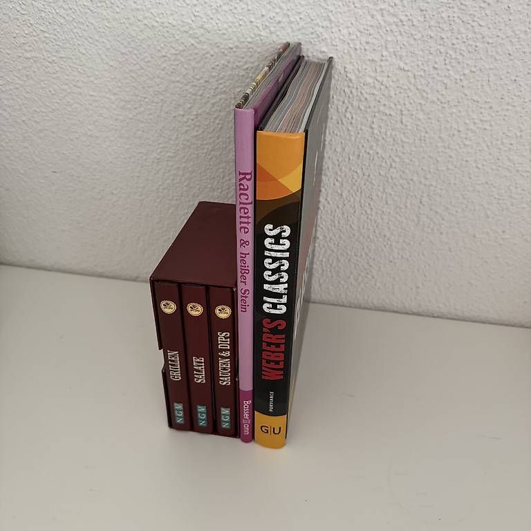 Libri: Kochbücher Set: Weber's Classics, Raclette & Grill-Box – Usato da Sachseln venduto da AbrahamOW 1