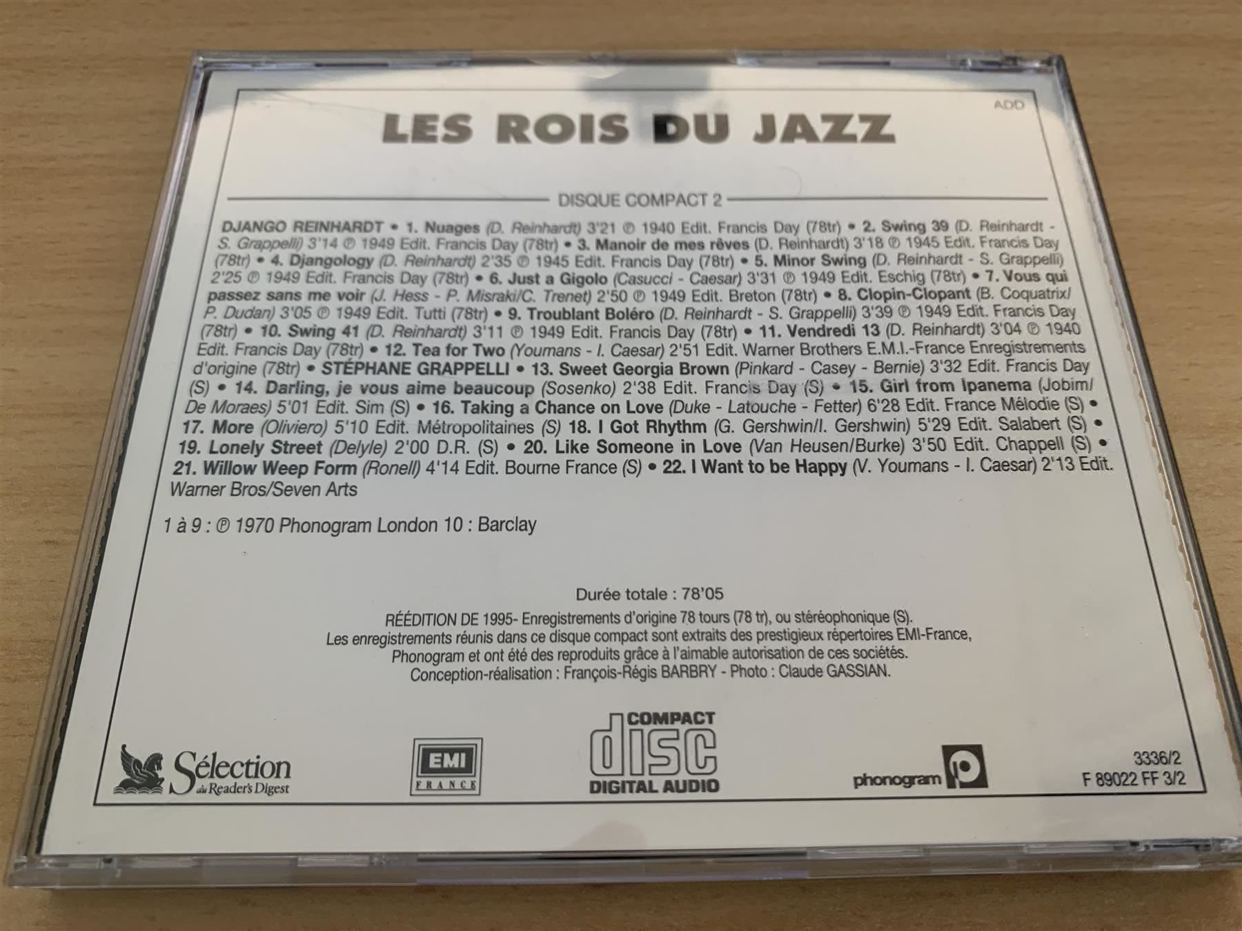 CD: Les Rois Du Jazz - 5 CD – Usato da Rikon im Tösstal venduto da Alpenmutz 2