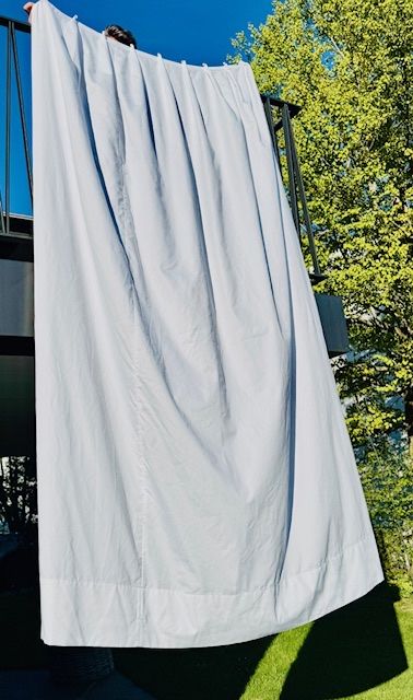 Tende: Weisse Tagesvorhänge in Baumwolle – Usato da St. Gallen venduto da Bt5