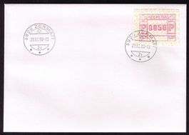 %%AKTION%%_ATM 8 schmal_ FDC_FD 28.12.90 ZERMATT !!