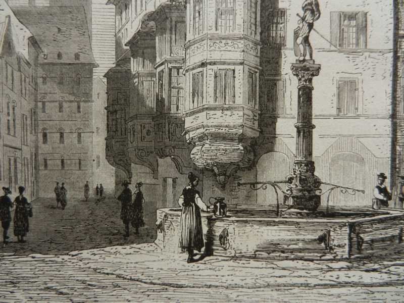 Stiche: Schaffhausen Marktplatz – Gebraucht aus Risch von Rischli15 6