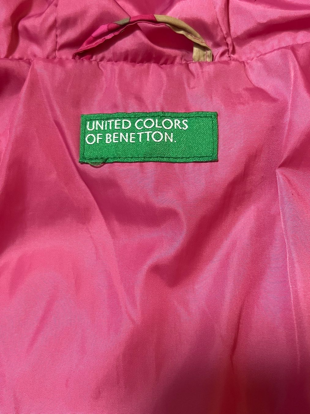Benetton Giacche & Cappotti: Jacke, Winterjacke, Mädchen, 90, rosa, Benetton – Usato da Wilen b. Wil venduto da carpediem25 5