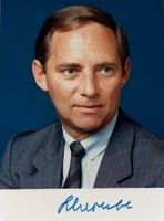 Wolfgang Schäuble, Deutscher Spitzenpolitiker, Autogramm