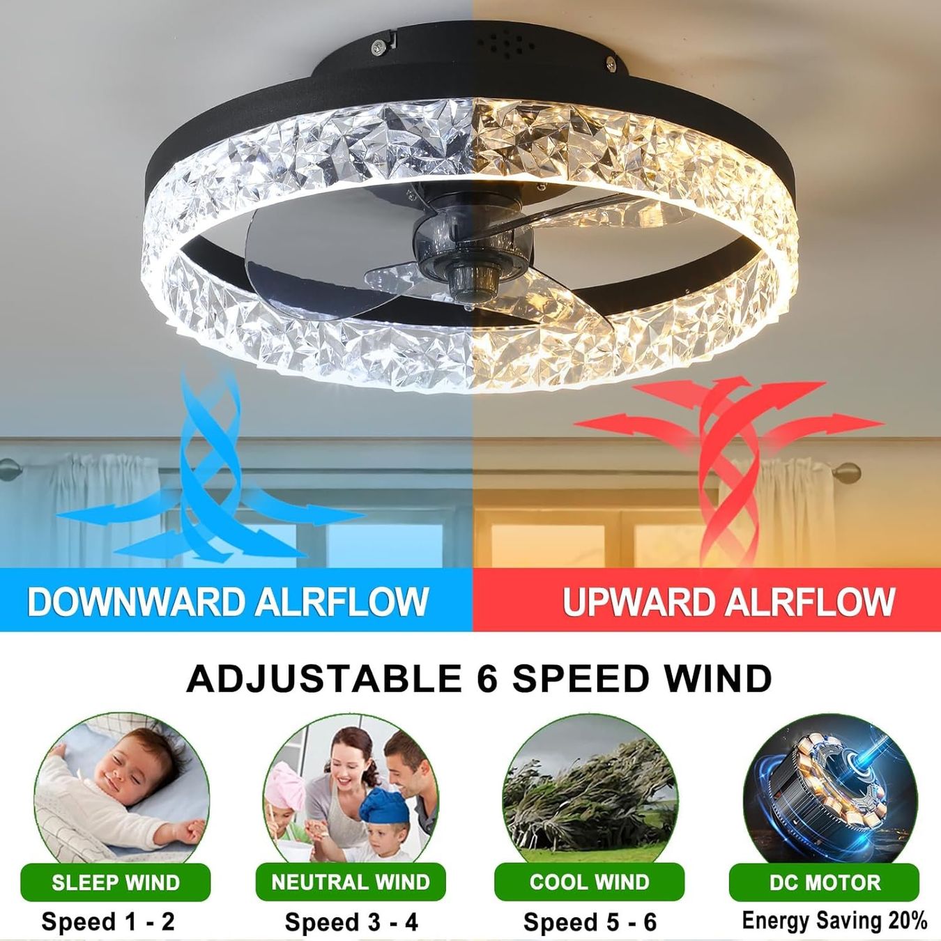 Lampadari & plafoniere: Deckenleuchte LED 40cm mit Ventilator, Deckenventilator – Nuovo e nell'imballaggio originale da Zürich venduto da MueDes 3