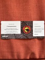 SCB Stehplatz Tickets 2 Stück 20 Franken Jahr 2026