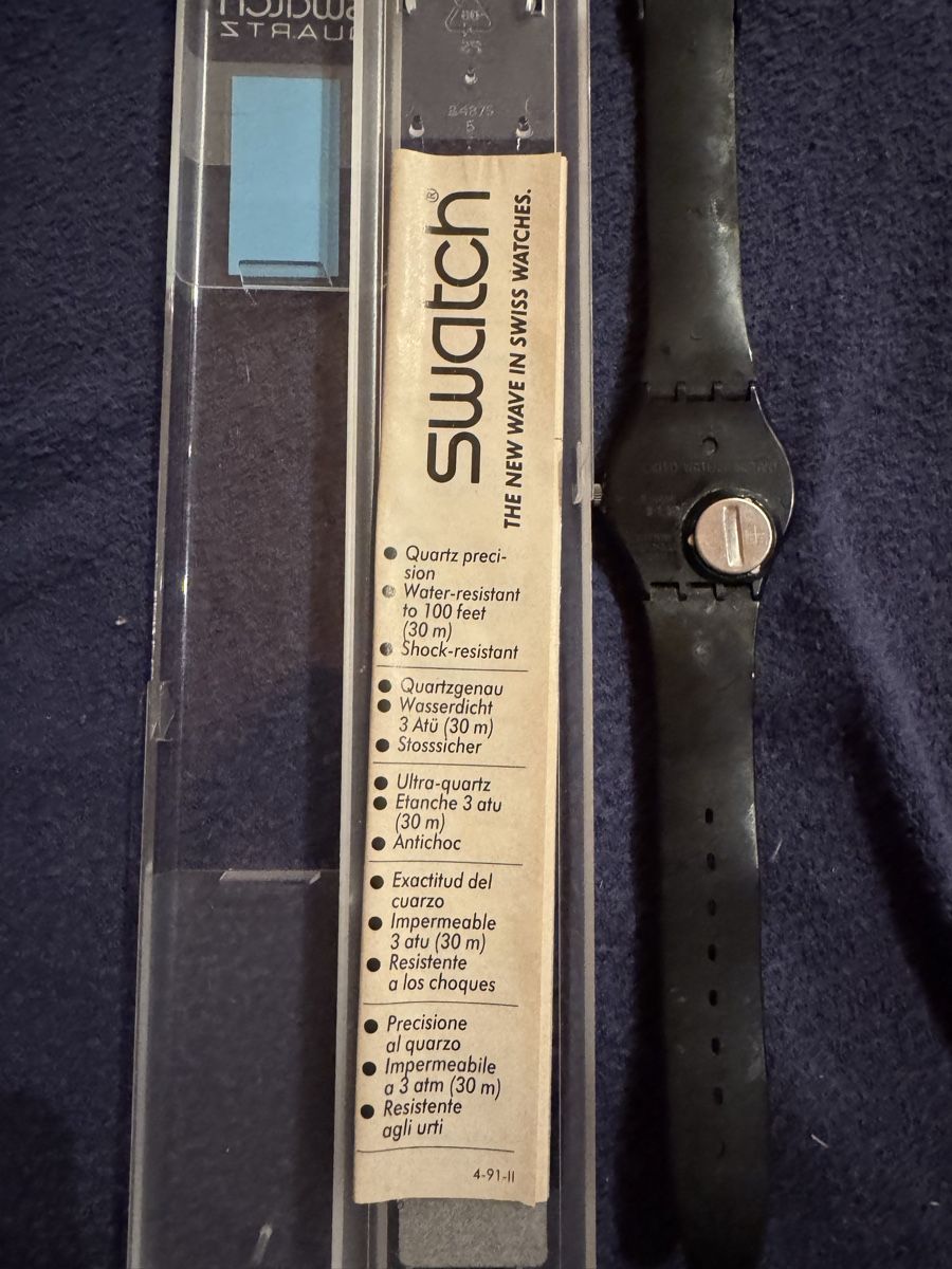 Swatch Montres: Seltene 1992 Swatch Uhr  – D'occasion à Fräschels par arn_9gjp 3