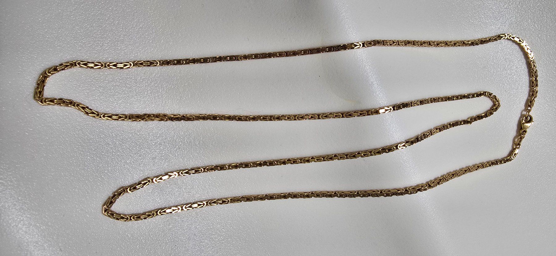 Ketten: Collier / Kette / Halskette 18 Karat L 70cm – Gebraucht aus Root von Jemo67