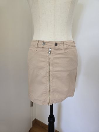Rodebjer Jeansrock Model London Gr. W26 – Sand Beige 