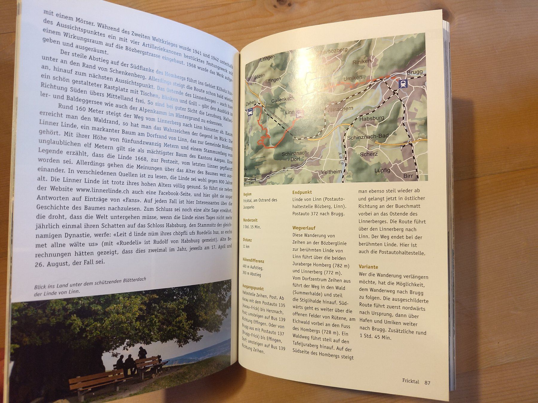 Libri: Peter Siegrist – Wanderbuch Aargau – Usato da Igis venduto da ThalesDerErste 2
