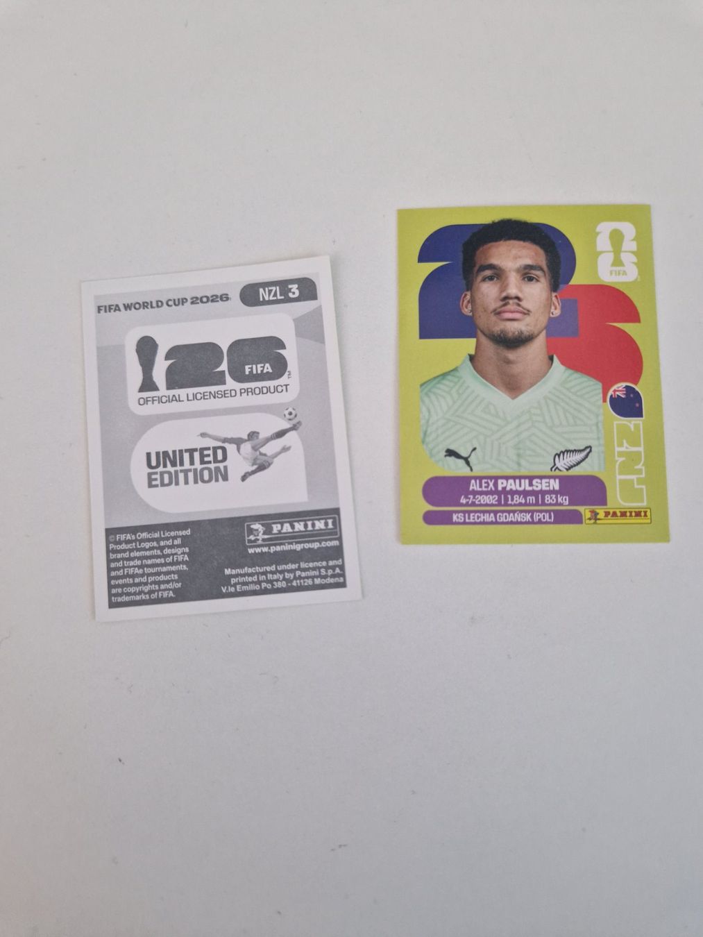 Panini Cartes à collectionner: Panini Sticker NZL3 – Neuf (Voir description) à Stüsslingen par white_angel86