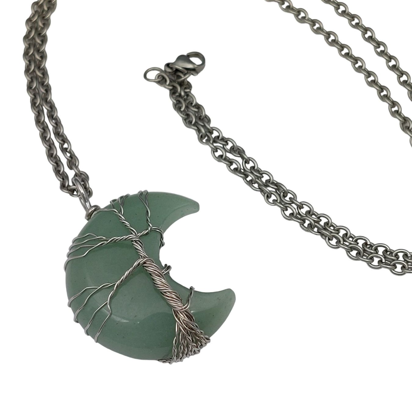 Ciondoli: Halskette mit Mond Anhänger – Nuovo e nell'imballaggio originale da Zunzgen venduto da WeilerShop 1
