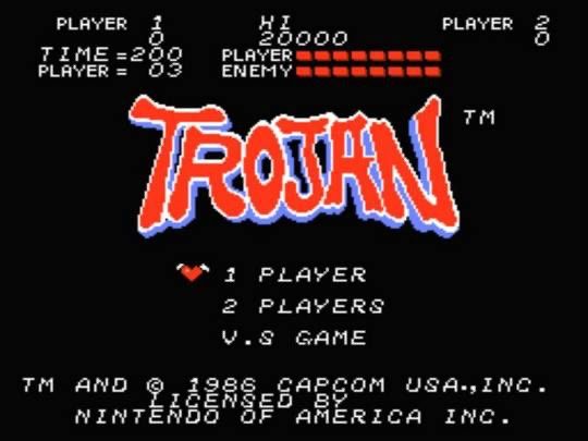 Nintendo Giochi: Trojan NES Spiel guter Zustand – Usato da Zuerich venduto da Dorsi 3
