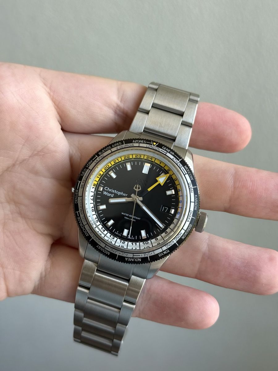 Christopher Ward Montres: Christopher Ward C65 Worldtimer GMT Automatik 41mm – D'occasion à Uster par AlabasterOne 6