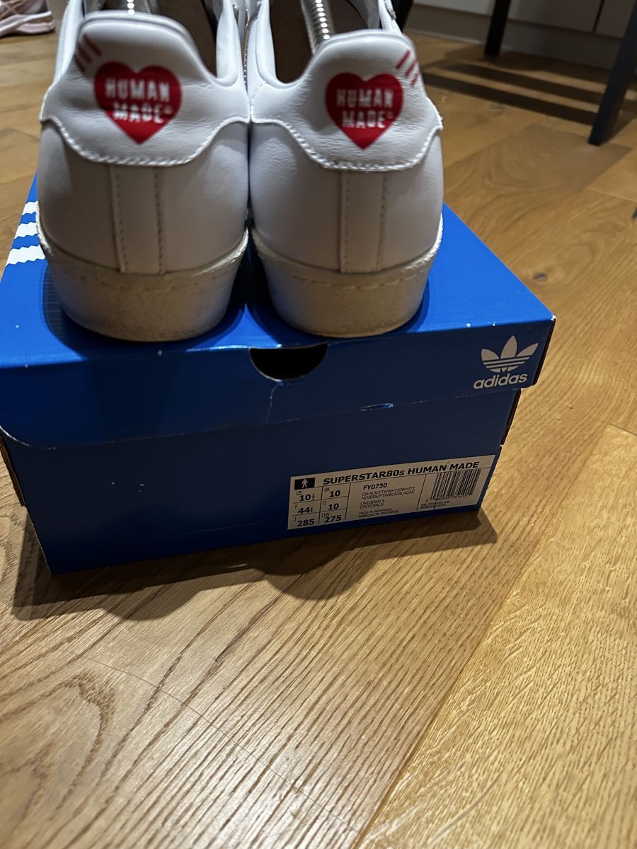 Adidas Herrenschuhe: Adidas Superstar 80s Human Made – Gebraucht aus Düdingen von kleidungsmarktplatz 2