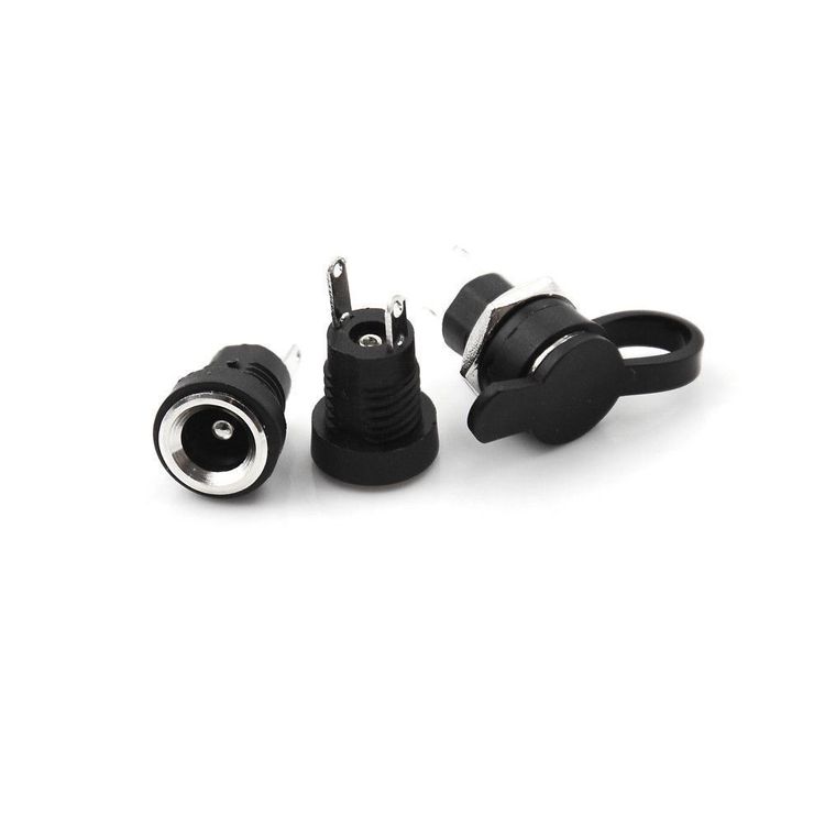 BLANKO Stromversorgungskabel, Hohlbuchse, 5,5/2,1 Mm, 2 Stück, 1000 Mm