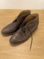 Massimo Dutti Herren Lederboots Braun – Gr. 44
