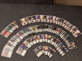 Magic the Gathering: Monoschwarz Deck-Set (mind. 100 Karten)