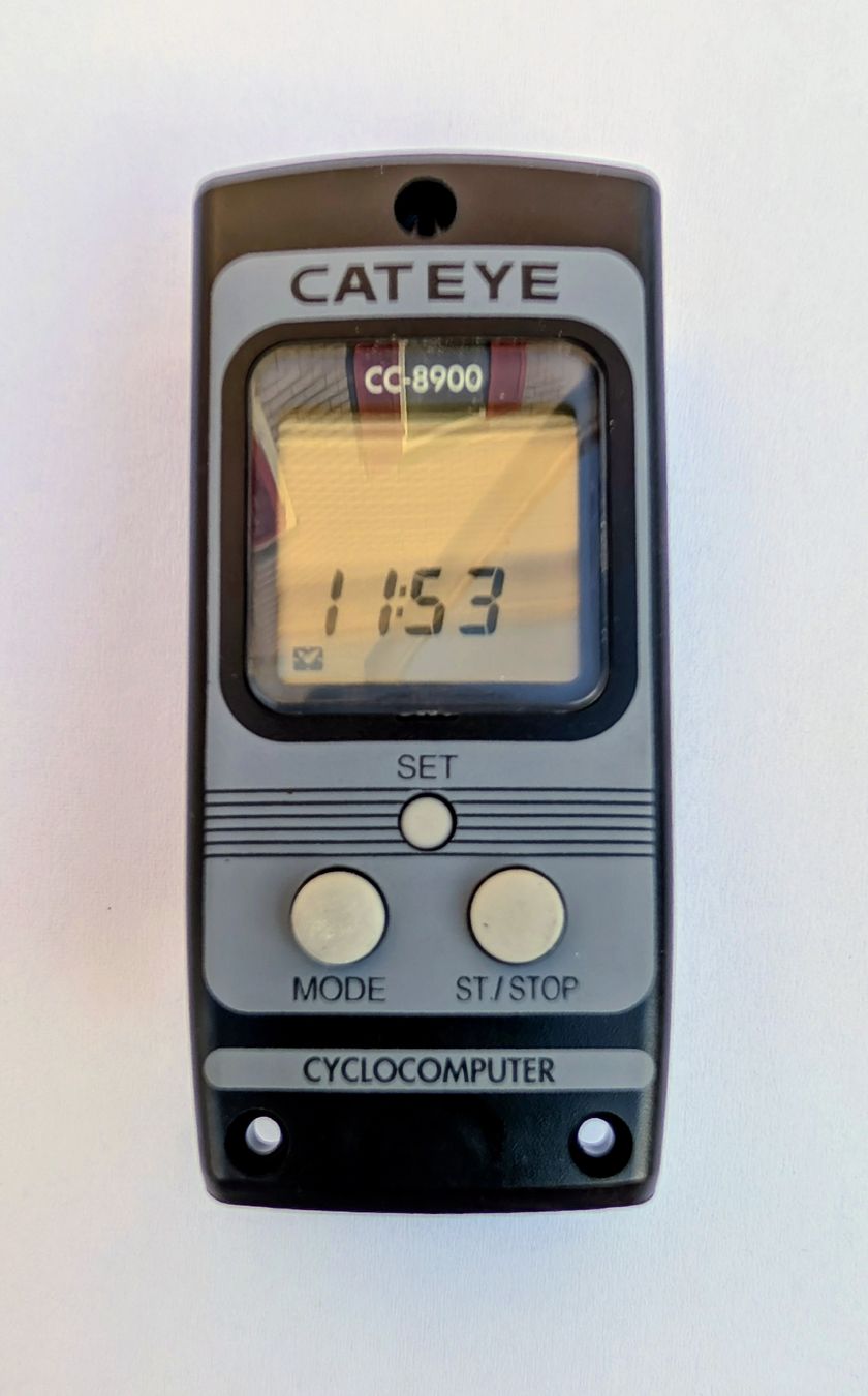Pezzi di ricambio: Fahrradtacho CatEye CC-8900 Velo-Computer  – Nuovo e nell'imballaggio originale da Oberriet SG venduto da Bokost