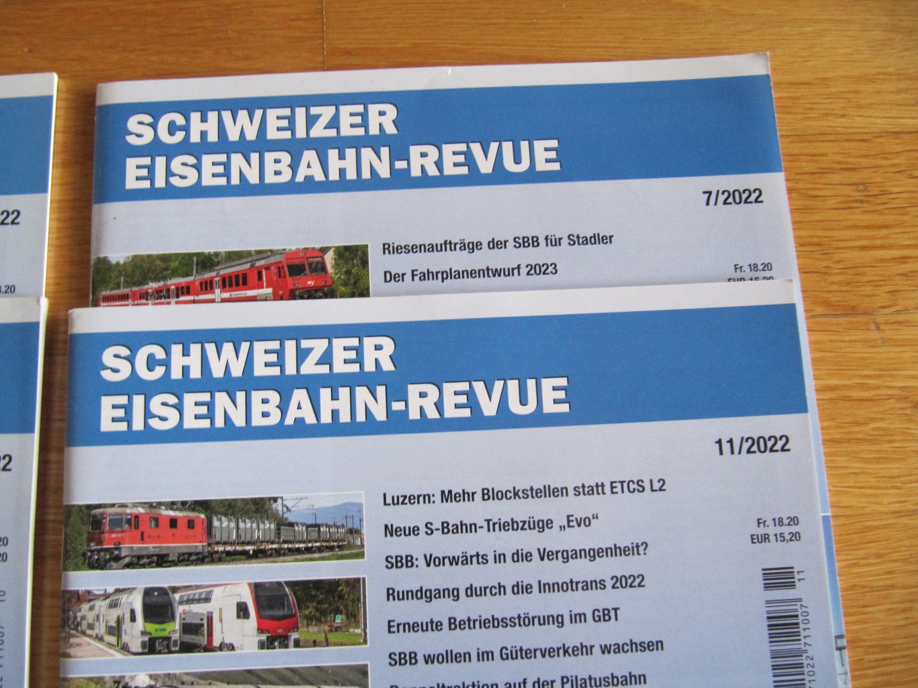 Riviste & Magazine: 6 Hefte CH EisenbahnRevue, 2022 - Eisenbahnhefte – Nuovo (secondo la descrizione) da Würenlos venduto da Carabella0 2