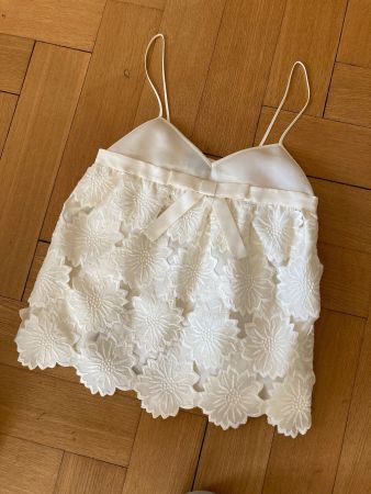 WUNDERBARES ROCHAS SOMMER TOP, GR. S, SEIDE, WIE NEU!