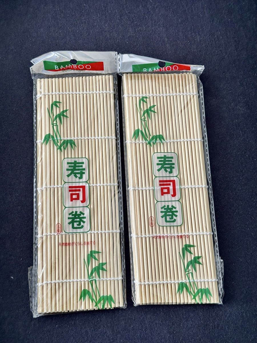 Elettrodomestici da cucina: Sushi Rolling Mats - 2 Pack, Bamboo – Nuovo e nell'imballaggio originale da Spreitenbach venduto da ali_f95q
