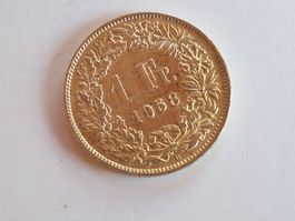 1 FRANKEN 1958 SILBER