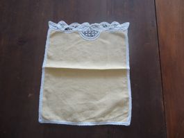Napperon avec dentelle - Coton