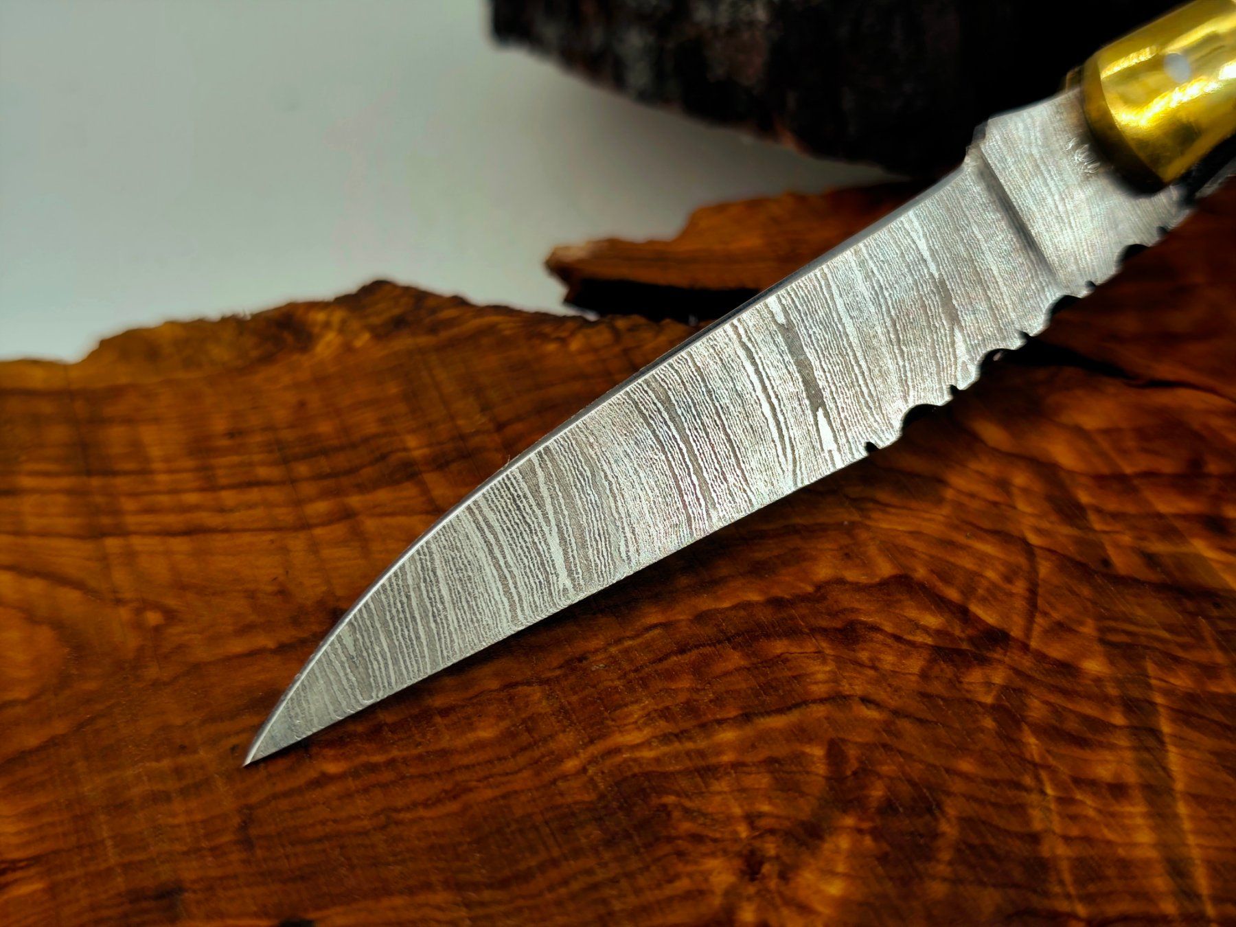 Accessori: Laguiole Damast Messer Klappmesser echtes Damastmesser – Nuovo e nell'imballaggio originale da Arlesheim venduto da Premius_1 2