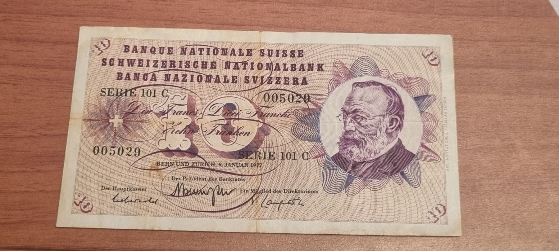 Banconote: Note 10 FR 1977 – Usato da Bure venduto da chap981