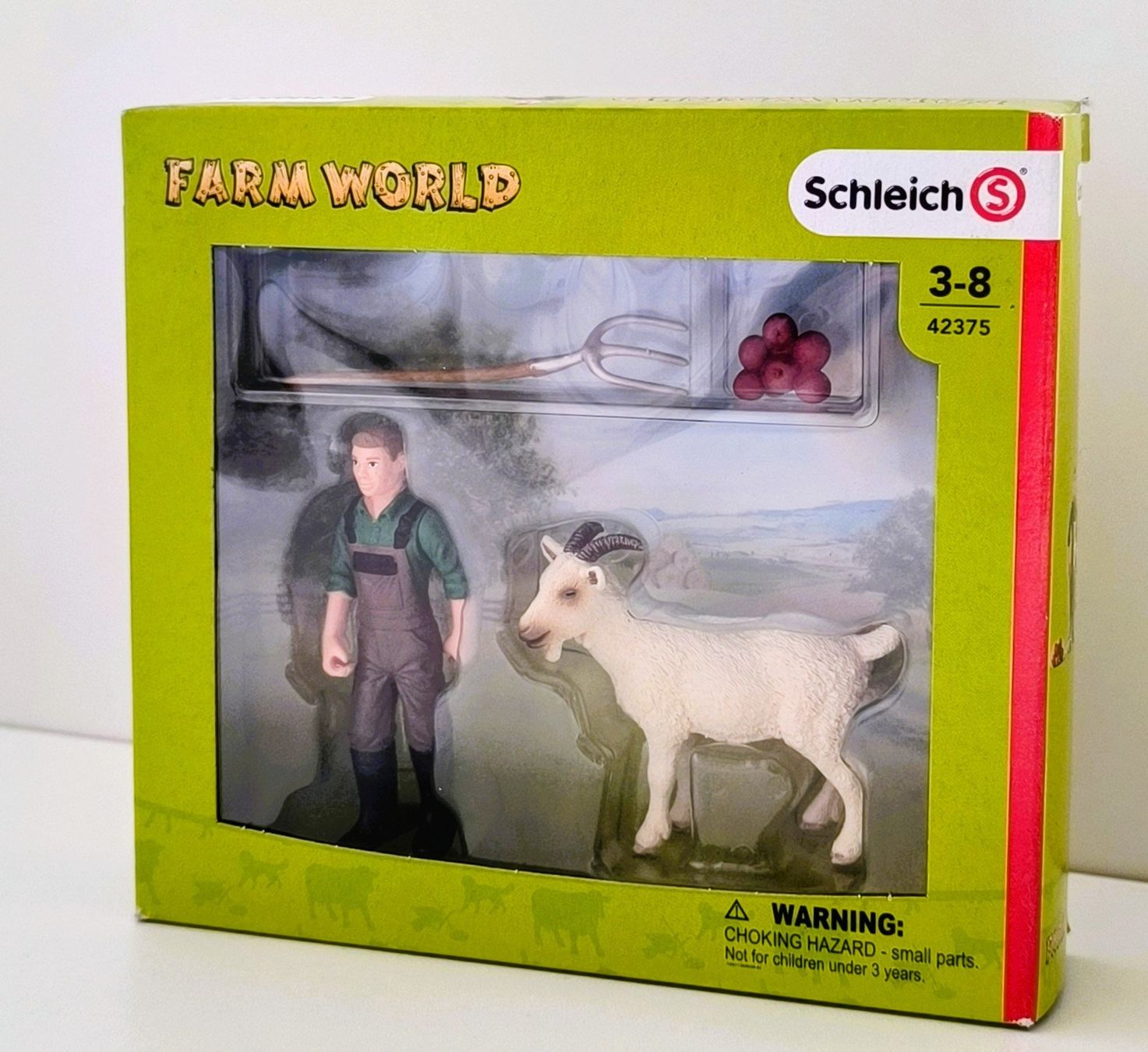 Schleich Spielzeuge: SCHLEICH 42375 Bauer mit Ziege NEU – Neu und originalverpackt aus Muttenz von hak_dsk9