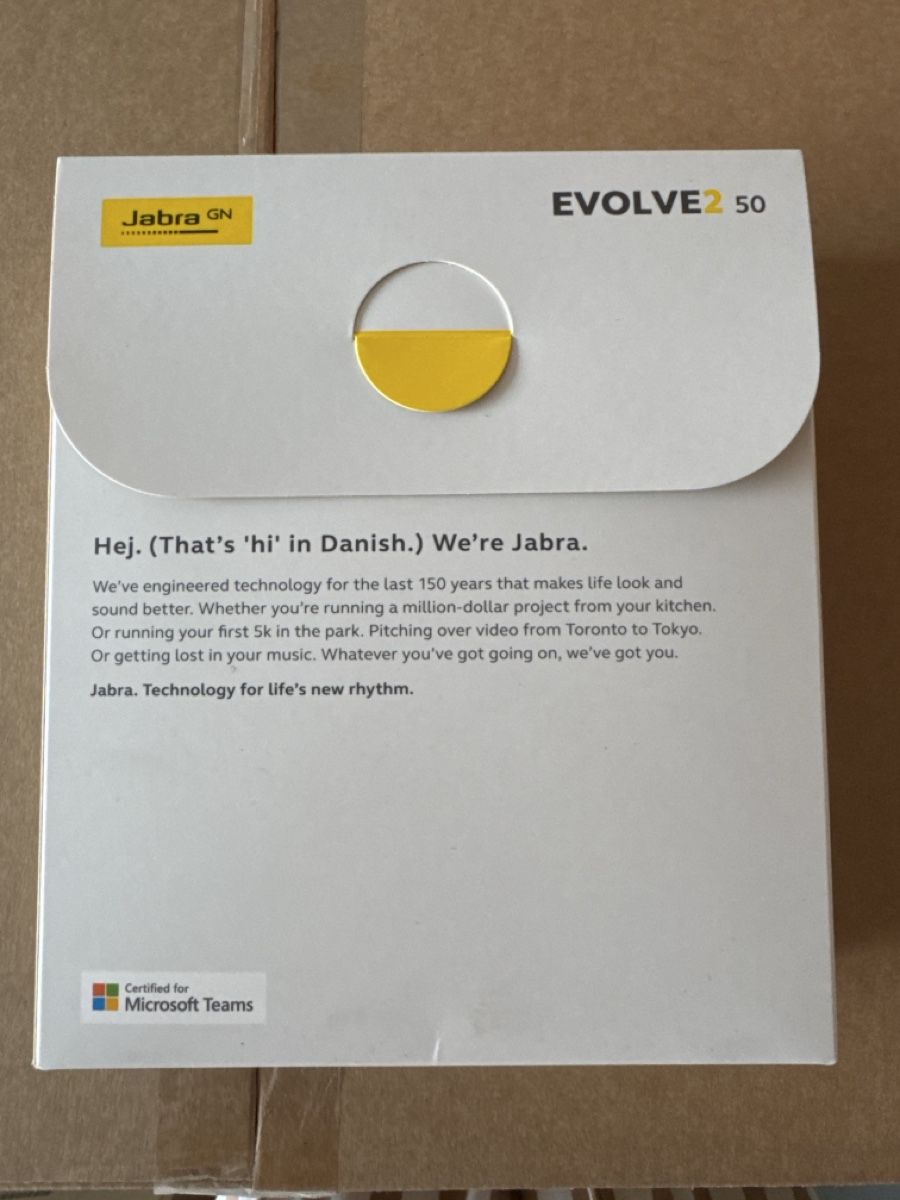 Jabra Casques audio: Jabra EVOLVE2 50 USB-A MS Mono Headset neu – Neuf avec emballage d'origine à Berneck par Koenner.J 1