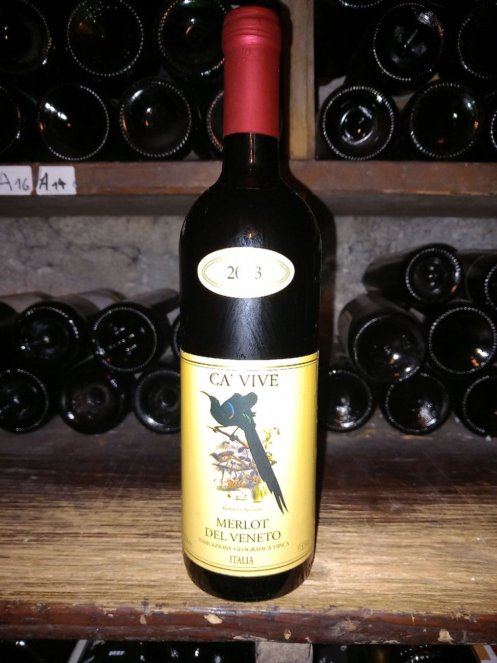 Vino: Merlot de veneto ca'vive 2003 – Nuovo e nell'imballaggio originale da Le locle venduto da juliensaran