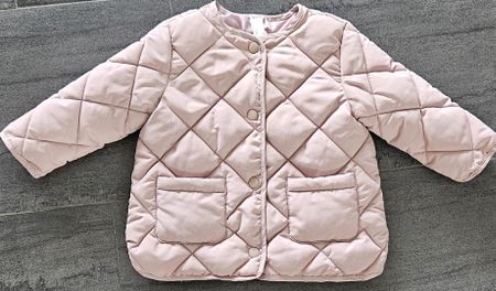 Leichte Steppjacke Rosé Gr. 92 Frühling/Herbst