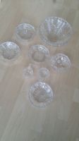 Antikes Bleikristall-Set, f. 8 Personen