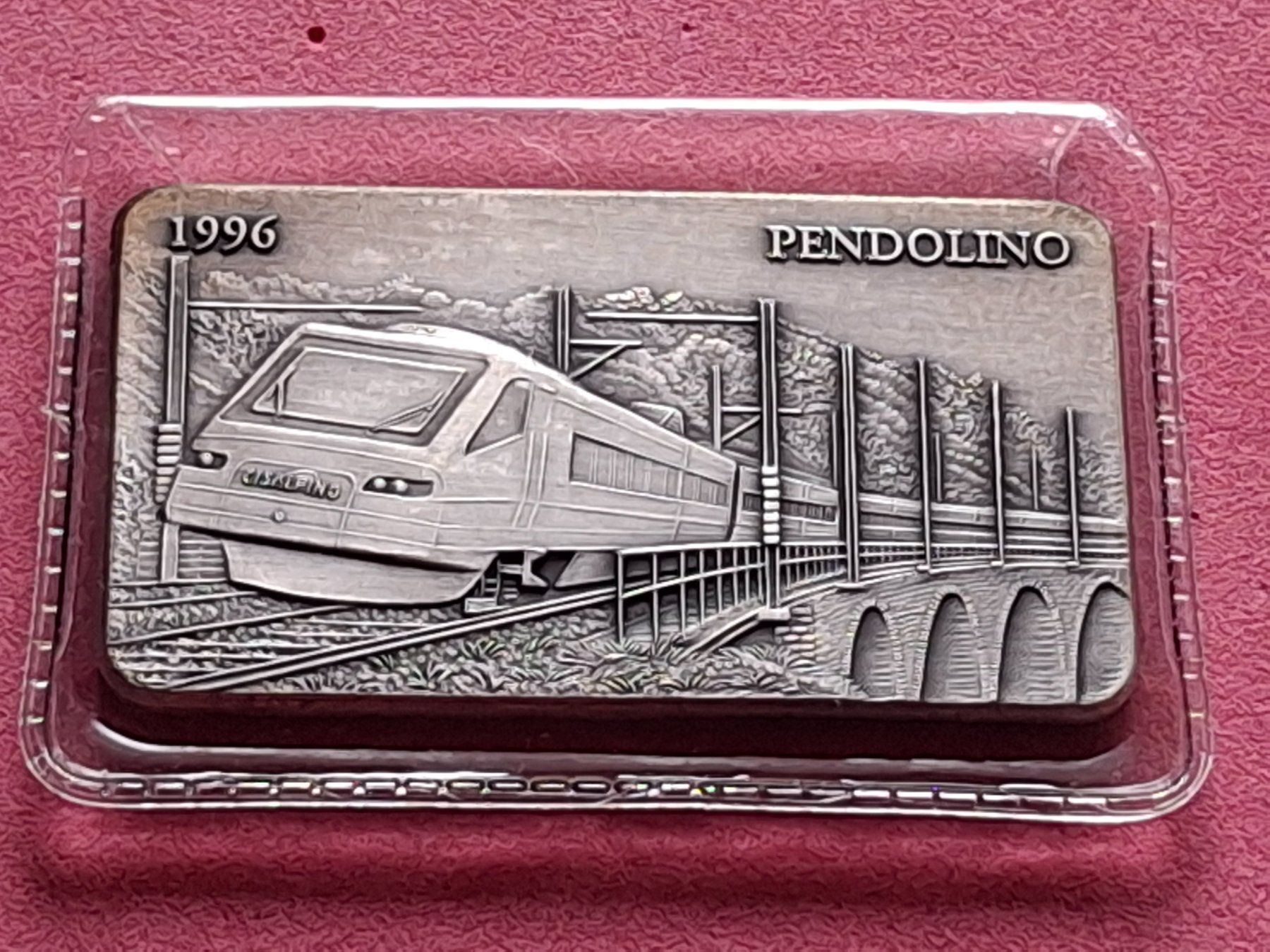 Metalli preziosi: CH EISENBAHN - PENDOLINO - OVP – Usato da Boniswil venduto da dpd4coins