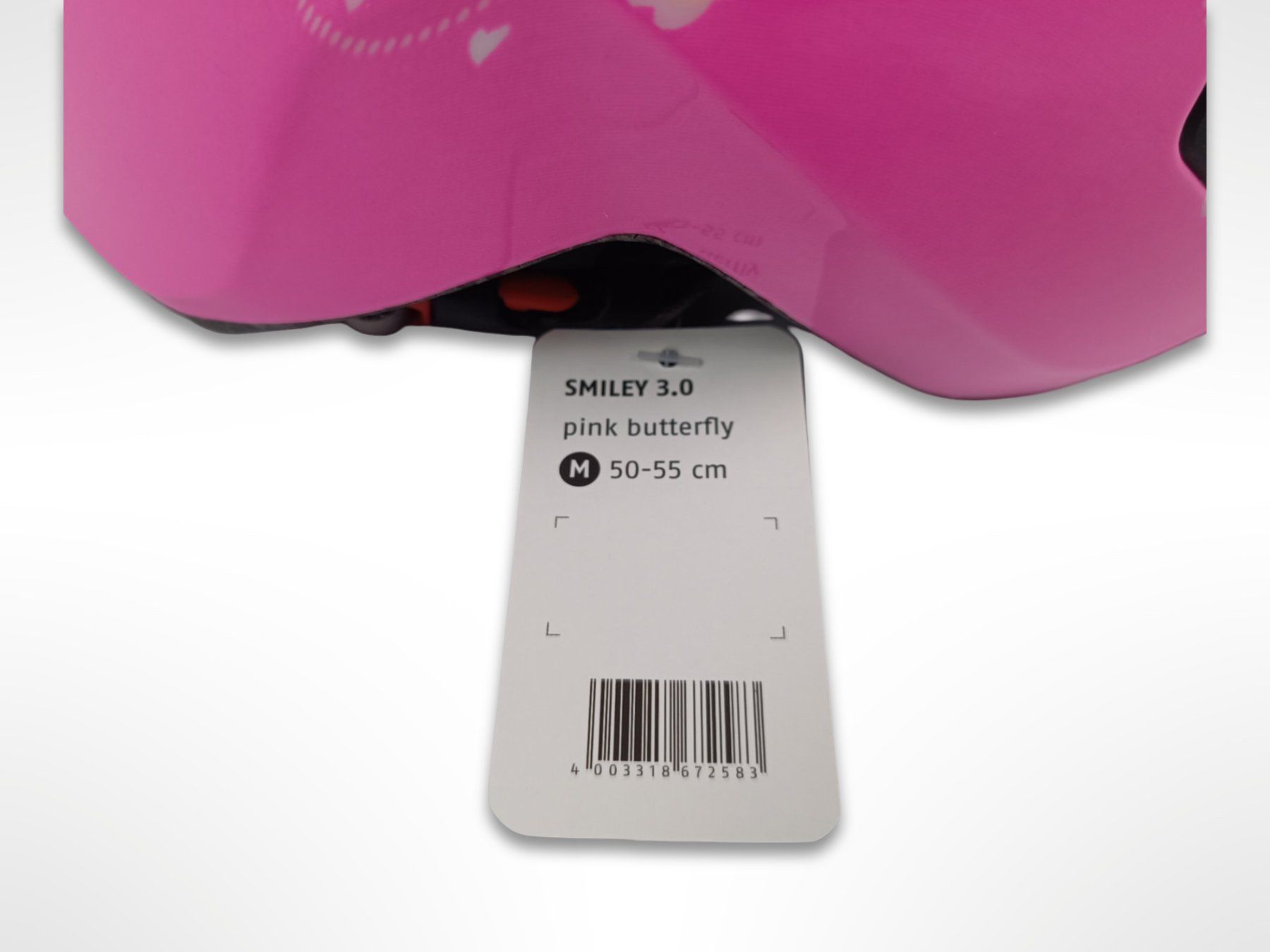 Abus Helme: ABUS  Velokinderhelm Pink Butterfly Gr. M – Neu (gemäss Beschreibung) aus Suhr von Restwert_Suhr 5
