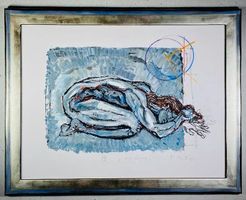 Rudolf Mirer, Lithographie "Das Gebet"