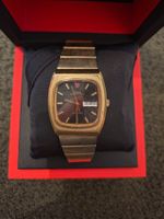 Montre Omega Seamaster mégahertz 32 plaqué or