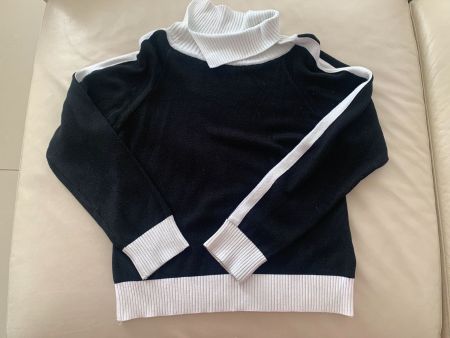 Schwarz-weiß Pulli gr 152