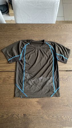 Funktionsshirt Sport Damen braun Gr. S Atmungsaktiv Shirt