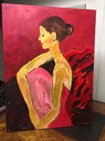 Lady in red