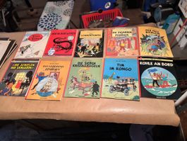 Tim und Struppi Comics Carlsen Verlag Konvolut 9 Stück fli