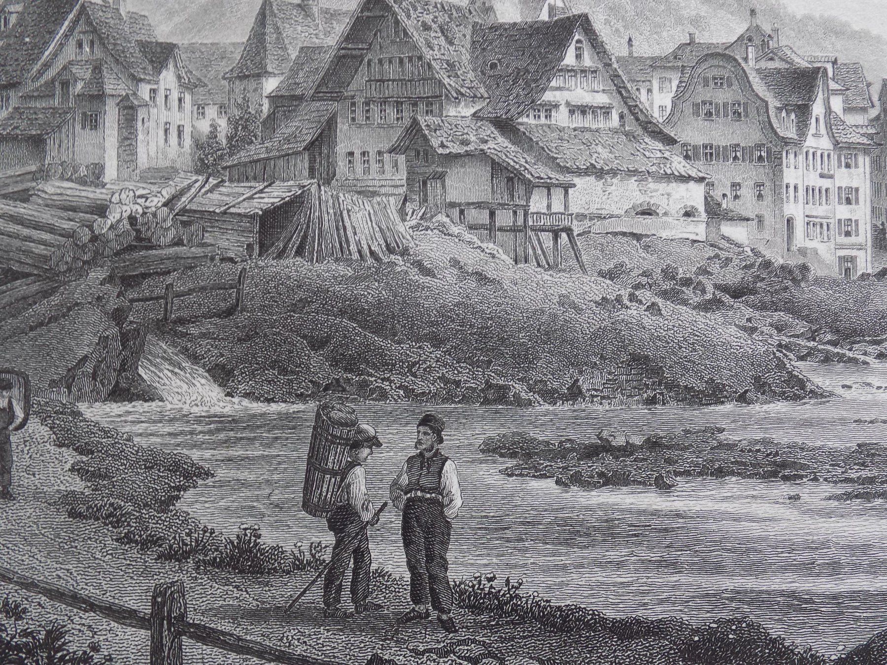 Incisioni: Appenzell Stahlstich – Usato da Risch venduto da Rischli15 9