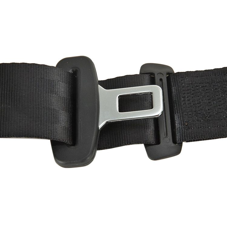 Ceinture De Sécurité Beckengurt Gearzaar Noir - 130cm, Avec Vis - Pour LKW, Auto, Boot - Neuf